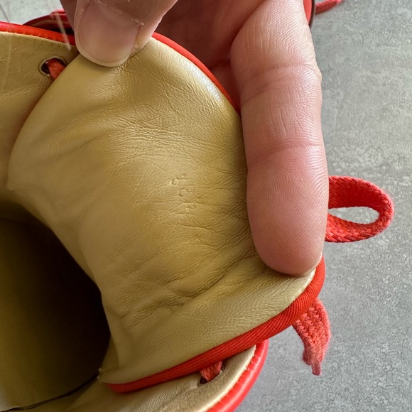 Moving Sale | 
Auth Hermès orange sneakers leather insole 38.5 - Picture 9 of 16